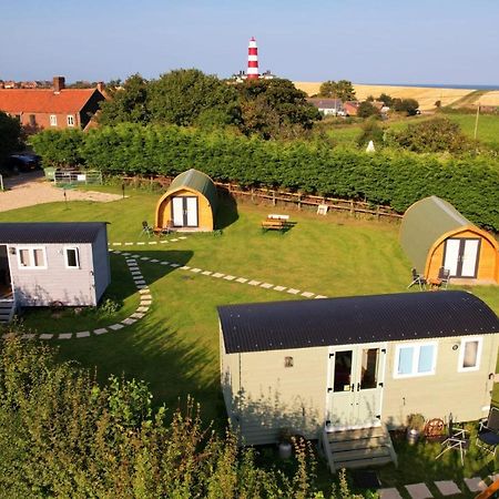 Lanterns Shepherds Huts & Glamping Happisburgh Exterior foto